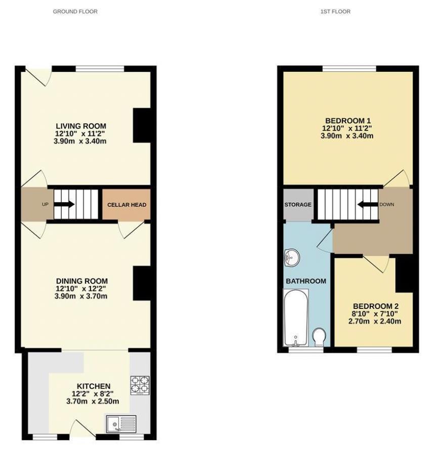 Arthur Street, Rawmarsh Floorplan
